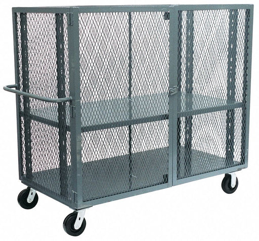Mesh Security Cart 3000 lb 57x24x60