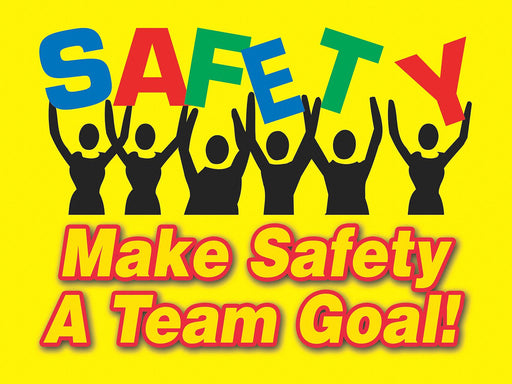 Safety Poster 17 in x 22 in Plastic