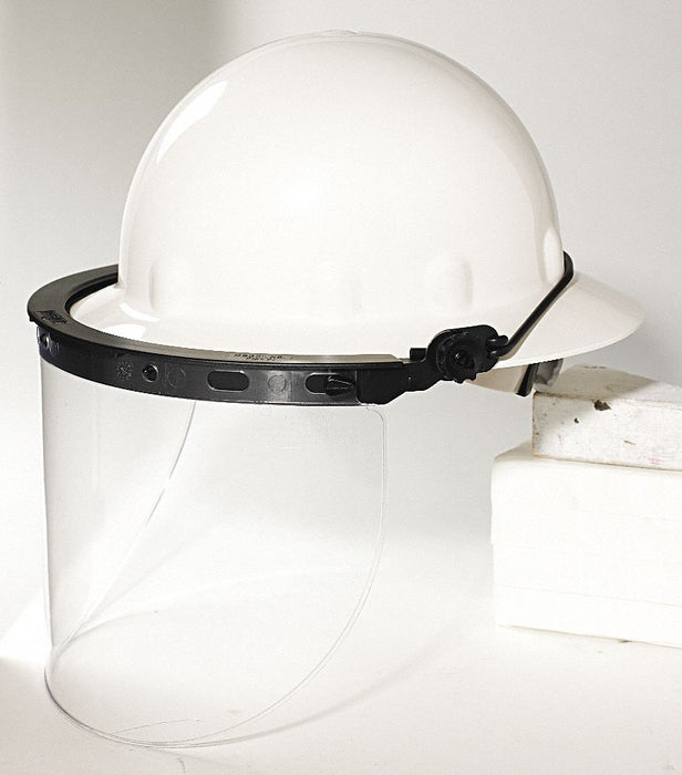 FaceShieldBracket Blk Thermoplastic