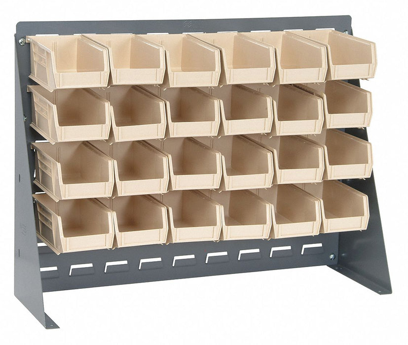 Louvrd Bnch Rk 1/4x21x27in LdCap 140lb