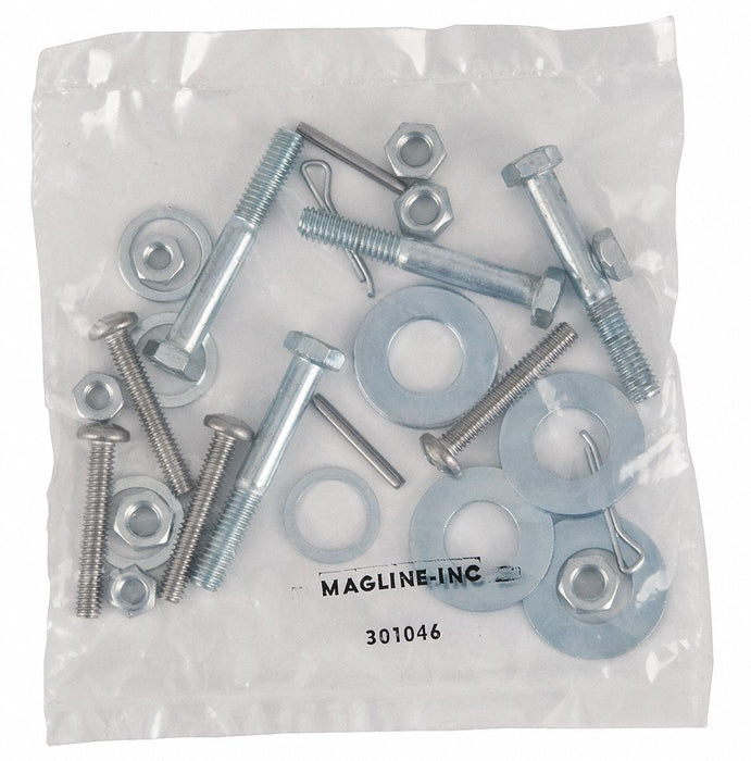 Fastener Kit Steel Silver