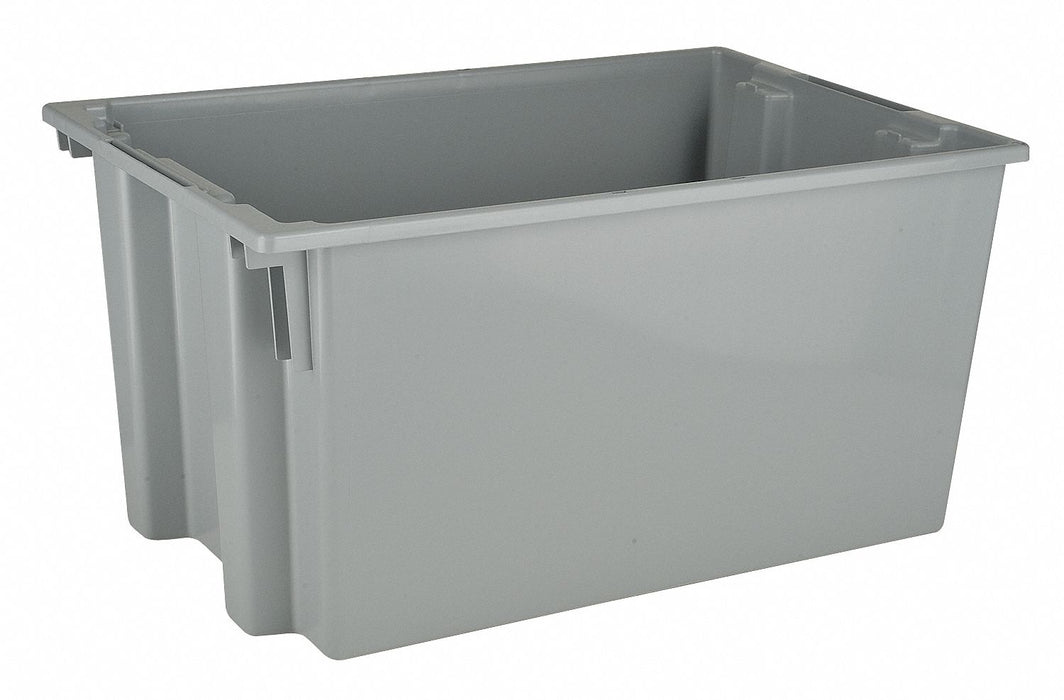 E1886 Stckng NstngTote 29.5inL 19.5inW Gray