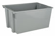 E1886 Stckng NstngTote 29.5inL 19.5inW Gray