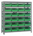 E1524 Bin Shlvng 18inx39inx36in Green