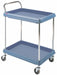 Utility Cart 400 lb Cap. Plstc 2 Shlvs