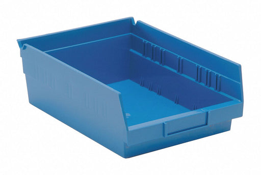 F0615 ShelfBin 11.625inL 8.375inW Plastic