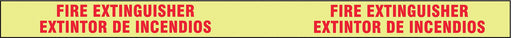 Floor Tape Red/Yellow 3 inx15 ft Roll