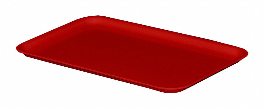 E9332 Lid 6.125 in W Fiberglass Red