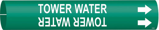 Pipe Marker Tower Water 7/8in H 7/8in W