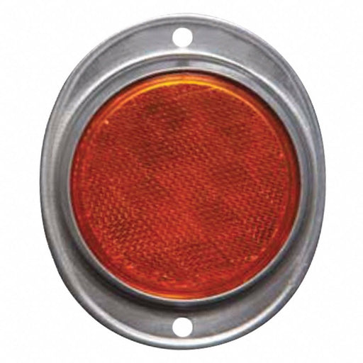 Color Reflector Oval Amber 4-21/32 L