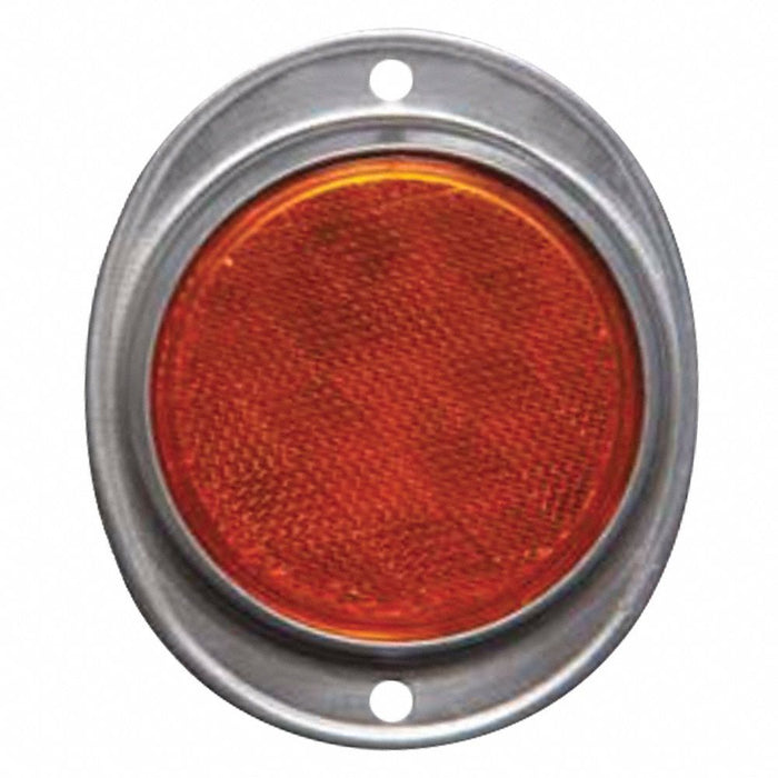 Color Reflector Oval Amber 4-21/32 L