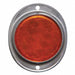 Color Reflector Oval Amber 4-21/32 L