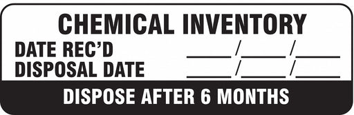 Label Black/White Paper PK500