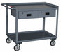Mobile Wrkstion Steel 48 L 24 W 2 Shelf