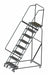 Slope Lockstep Roll Ladder Steel 80 In.H