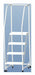 Rolling Ladder Aluminum 38 In.H