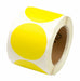 Floor Tape Yellow 3 inx3 in Circle PK500