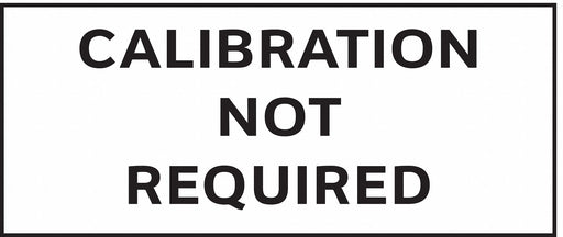 CalibrationLabel White Polyester PK350