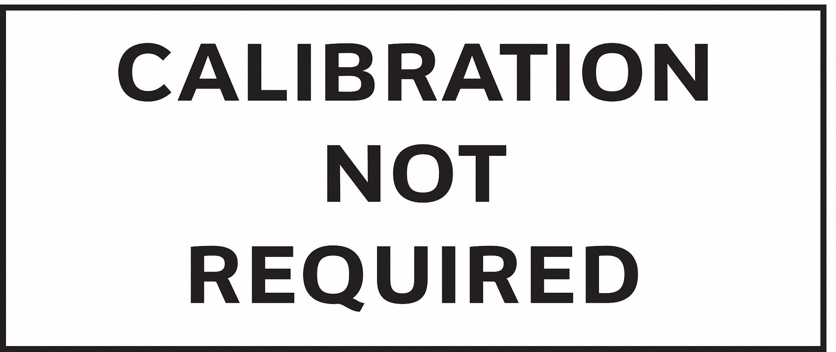 CalibrationLabel White Polyester PK350