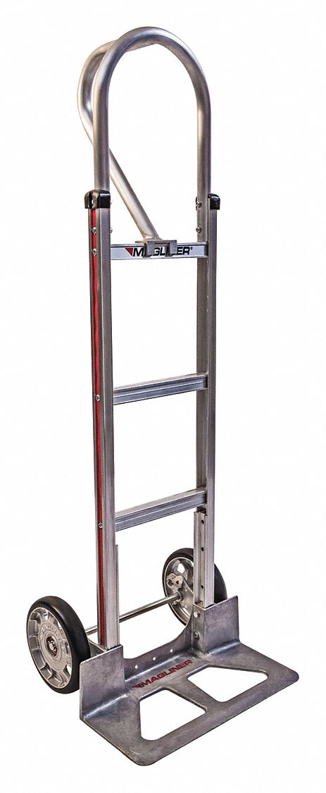 Hand Truck 500 lb 52 x18 x16-1/2 Silver