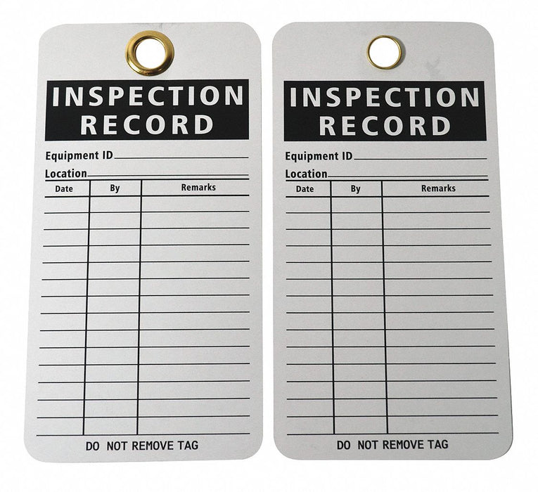 Tag White Cardstock 3inH 5-3/4inW PK25