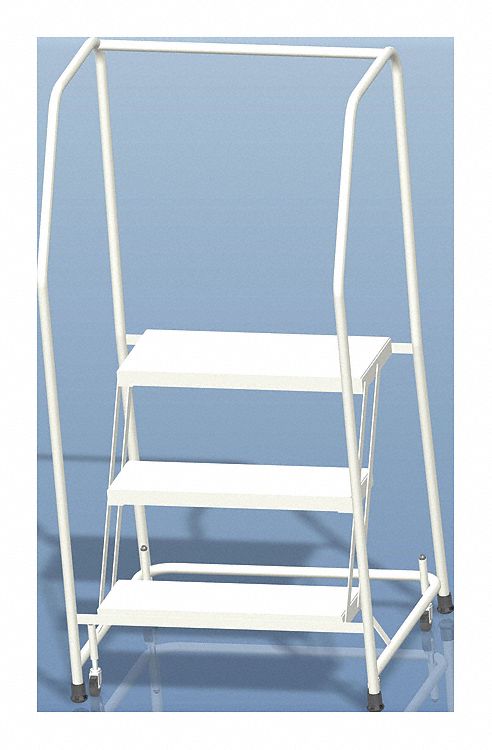Safety Roll Ladder Aluminum 28-1/2 In.H
