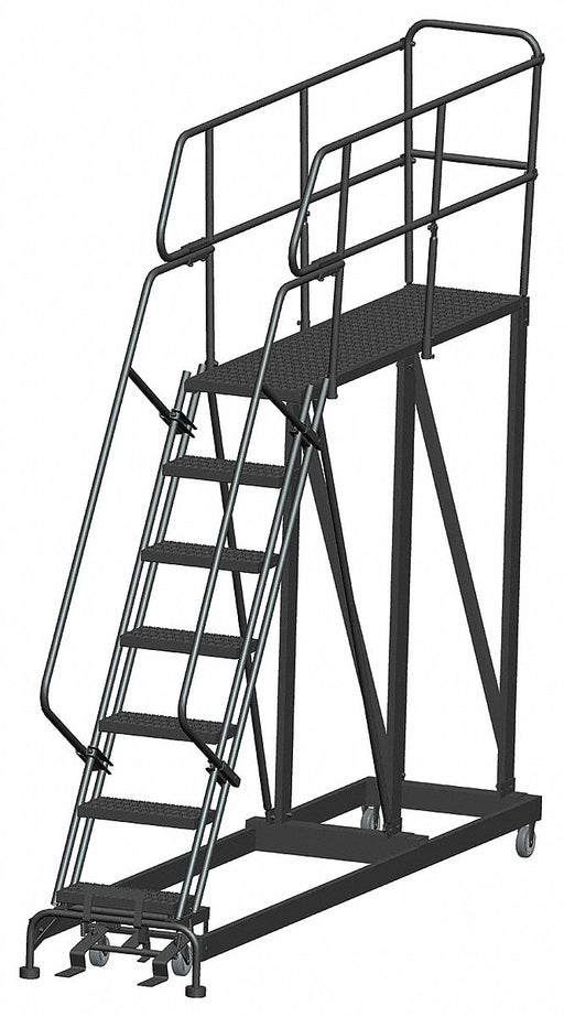 M8935 Roll Work Platform Steel Single 70 In.H
