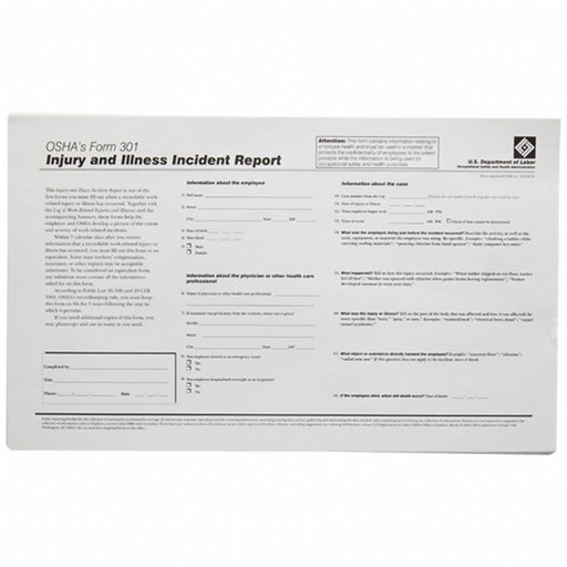 OSHA Forms English PK25