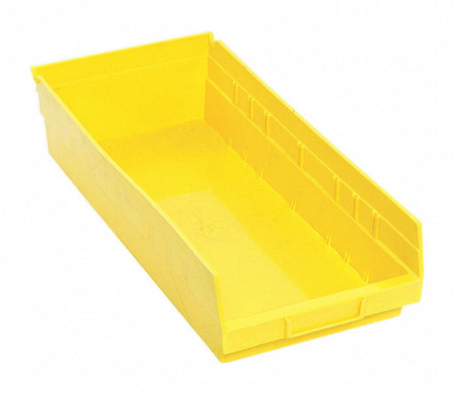 F0619 ShelfBin 17.875inL 8.375inW Plastic