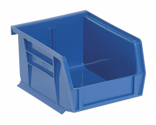 F0598 Hang and Stack Bin Blue PP 3 in