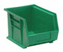 F0604 HangandStackBin 10.75inL 8.25inW Plastic