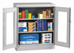 E4467 Storage Cabinet 42 x36 x18 LtGry 2Shlv