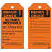 Tag Black/Orange 5-3/4inH 3inW PK10