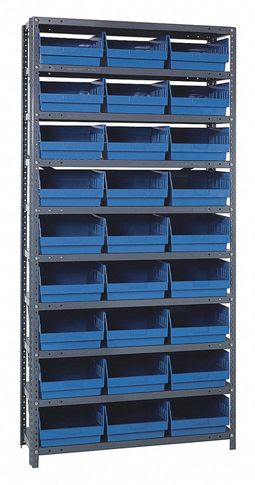 E1520 Bin Shlvng 18inx75inx36in Blue