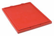 E1888 Lid 15.5 in W Plastic Red