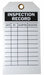 Tag White Polyester 3inH 5-3/4inW PK10
