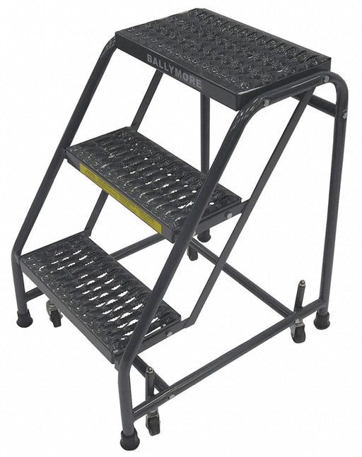 Rolling Ladder Steel 28-1/2 In.H