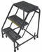 Rolling Ladder Steel 28-1/2 In.H