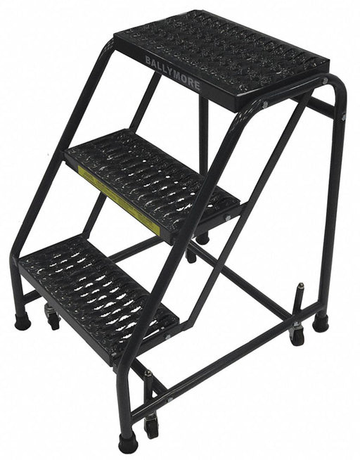 Rolling Ladder Steel 28-1/2 In.H