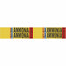 Pipe Marker Ammonia 1 1/8in H 7in W