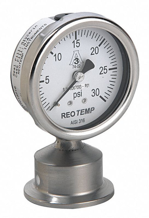 E5333 Pressure Gauge 0 to 200 psi 2-1/2In
