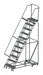 Lockstep Rolling Ladder Steel 110 In.H