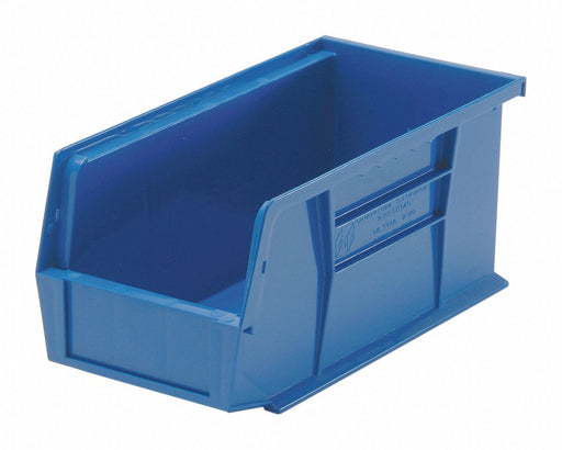 F0600 HangandStackBin 10.875inL 5.5inW Plastic