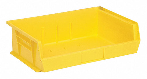 F0606 Hang and Stack Bin Yellow PP 5 in