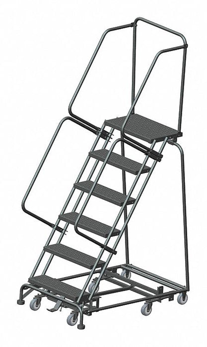 Lockstep Rolling Ladder Steel 60 In.H