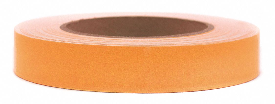 Masking Tape 1 W 60 yd L Orange
