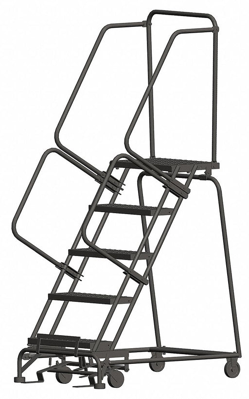 Lockstep Rolling Ladder Steel 50 In.H