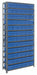 Bin Shlvng 12inx75inx36in Blue