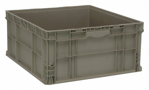 Straight Wall Ctr Gray Solid HDPP