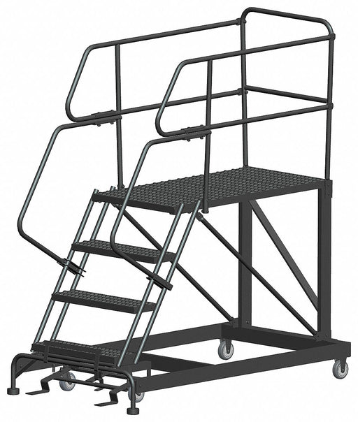 M8925 Roll Work Platform Steel Single 40 In.H